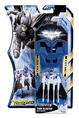 Batman - Superfiguras con Accesorio, Tank Blaster (Mattel W7203)