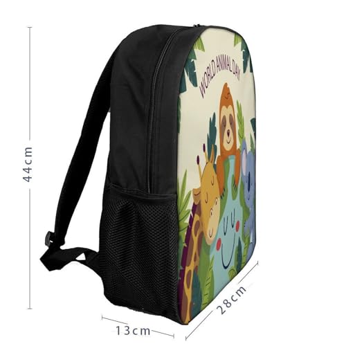 BIJOOT Mochila escolar para niños con estampado 3D de animales, películas de Anime para niños, mochilas de viaje, bolsas para libros, mochila escolar para niños