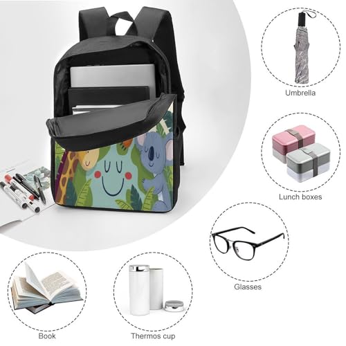 BIJOOT Mochila escolar para niños con estampado 3D de animales, películas de Anime para niños, mochilas de viaje, bolsas para libros, mochila escolar para niños