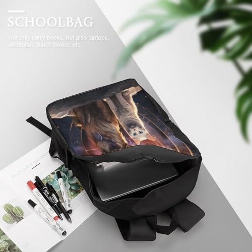 BIJOOT Mochila escolar para niños con estampado 3D de perros y gatos, películas de Anime para niños, mochilas de viaje, bolsas para libros, mochila escolar para niños