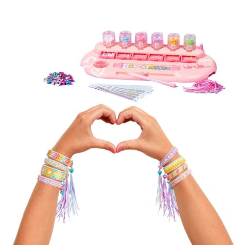 Bingle Bands - Deluxe Studio, set para crear pulsera de la Amistad con Gemas, hasta 8 Bandas para decorar, Actividad de Arte y Manualidades para Edades de 7 años en adelante, Famosa (BLG00000)