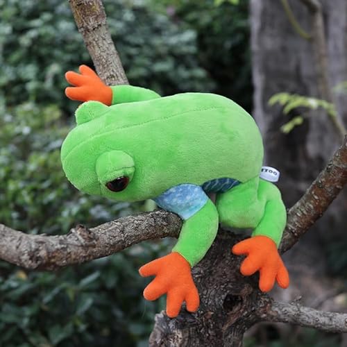 BIVVI Simulación Costa Rica árbol de Ojos Rojos muñeca Selva Hyla Peluche Juguete muñeca magnética Regalo