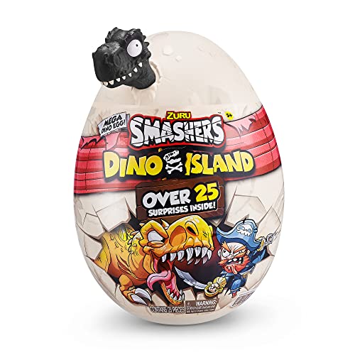 Bizak Dino Island Huevo Epic, Mega Huevo con más de 25 sorpresas para Descubrir con temática de Dinosaurios y Piratas, Recomendado a Partir de 5 años (62367487)