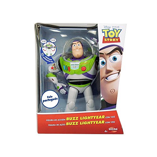 Bizak Figura de Buzz Lightyear Toy Story, articulada con voz en portugués (61234072)