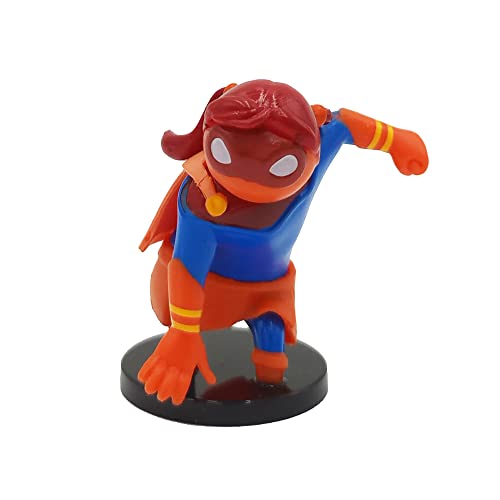 Bizak Gang Beasts, Pack de 5 Figuras en Blister Traje Spiderman, Figuras coleccionables del Juego multijugador de Combate (64114020), 64114020-3