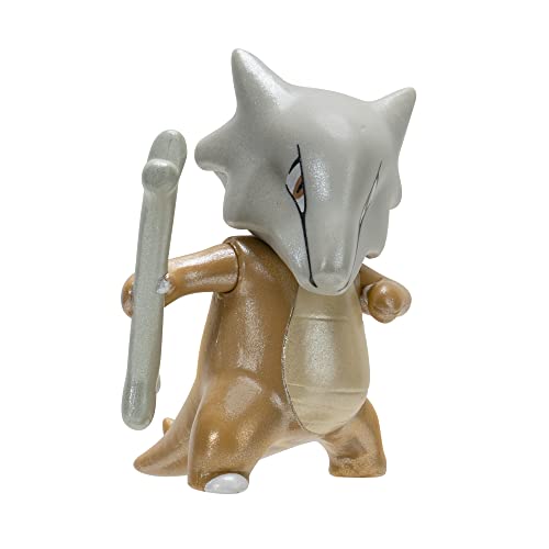 Bizak Pokemon Pack Evolución Doble de Cubone 5cm y su increíble transformación Marowak 8cm Totalmente articulado, Figuras con un Acabado Especial, A Partir de 4 años (63222774)