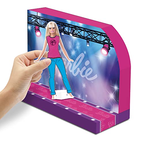 BLADEZ Barbie Juego de actividades de parachoques, artes y manualidades, juego de papelería con bolígrafos y calcomanías, furgoneta para colorear, más de 300 piezas, Creative Maker Kitz Toyz