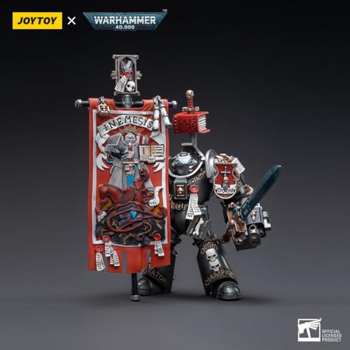 Bloomage Joytoy Tech - Joytoy Warhammer 40,000 Grey Knights Terminator Retius Akantar 1/18 Figura (Net)