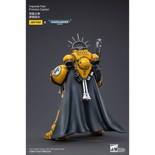 Bloomage Joytoy Tech - Joytoy Warhammer 40,000 - Imperial Fists Primaris Captain 1/18 Figura (Red)