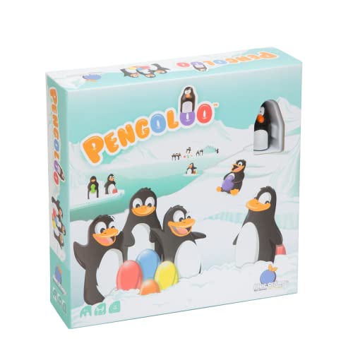Blue Orange , Pengoloo, Board Game, Ages 4+, 2-4 Players, 15 Minutes Playing Time