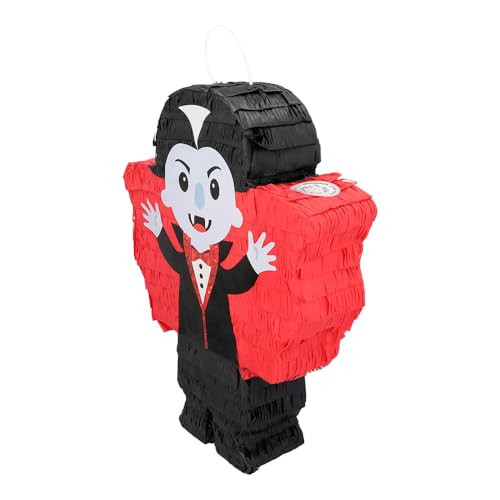 Boland 30981 - Pinata Vampiro, 33x10x45cm, Decoración Colgante Decoración para Cumpleaños, Fiesta Temática y Carnaval