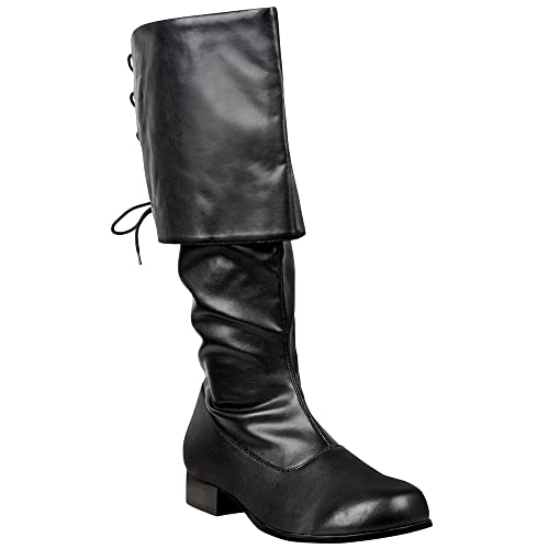 Boland-BOL47122 Botas Aventurero, color negra, 43 eu (Ciao Srl BOL47122)