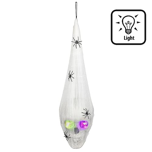 Boland- Spider Web Skull Multi Light, 20 cm (73077)