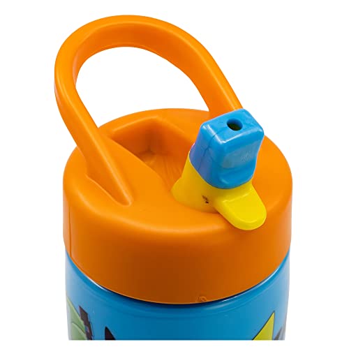 Botella De Agua Deportiva Con Pajita Y Asa Incorporada De 410 Ml | Pokemon