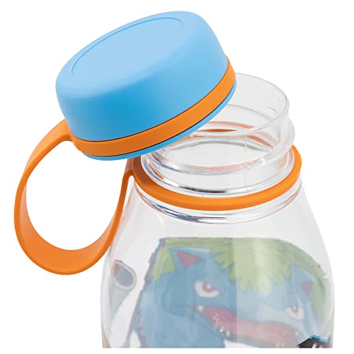 Botella de agua infantil de Ecozen de 650 ml con tapón con colgador de Pokemon