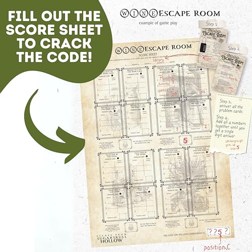 Boxer Gifts Sugarskull Hollow Wine Room | Escape To Unlock Puzzle Juego Regalo para Amigos