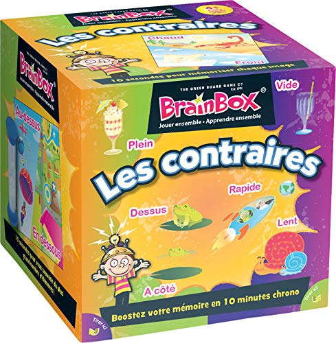 Brainbox Les Contrares Asmodee - Juego de mesa para niños