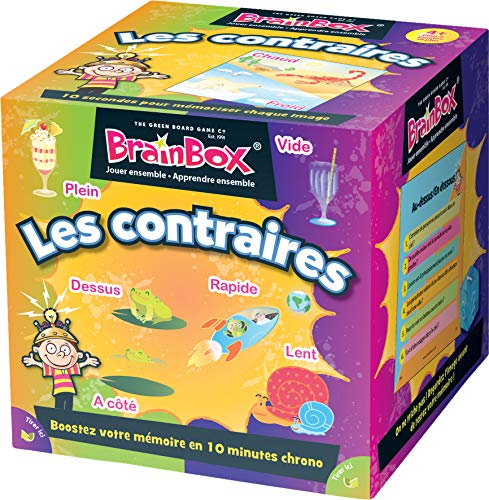 Brainbox Les Contrares Asmodee - Juego de mesa para niños