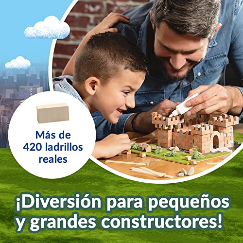 Brick Trick Trefl Travel - Empire State Building - Construye con Ladrillos de Viaje, Ciudad de Nueva York, Ladrillos EKO, 420 Ladrillos, Reutilizables, Juego Creativo para niños a Partir de 7 años