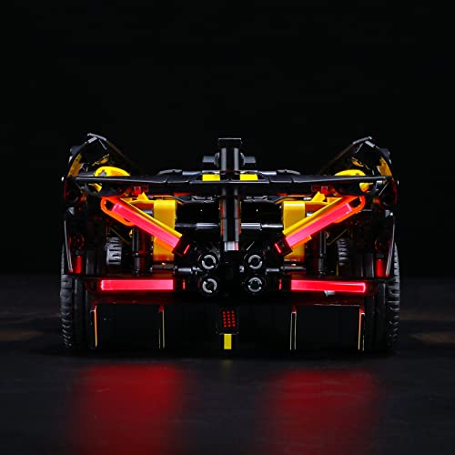 BRIKSMAX Kit de iluminación LED para Lego Technic Bugatti Bolide - Compatible con Lego 42151 Building Blocks Model- No incluir el Conjunto de Lego