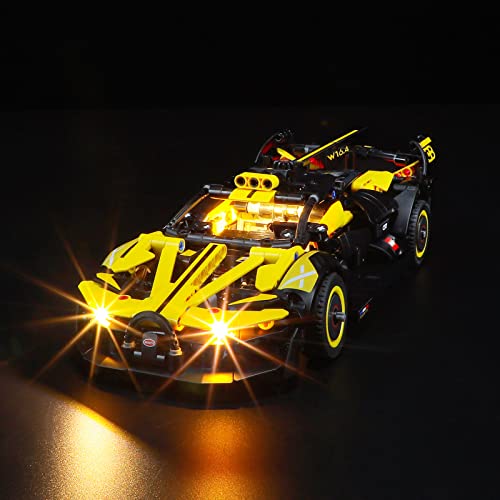 BRIKSMAX Kit de iluminación LED para Lego Technic Bugatti Bolide - Compatible con Lego 42151 Building Blocks Model- No incluir el Conjunto de Lego