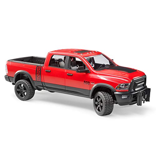 bruder 02500 - RAM 2500 Power Wagon, vehículos, pick up, todo terreno, plataforma, coche, jeep, juguete