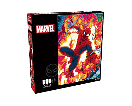 Buffalo Games - Marvel Tales con Spider-Man - Rompecabezas de 500 piezas