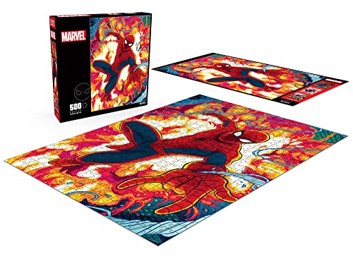 Buffalo Games - Marvel Tales con Spider-Man - Rompecabezas de 500 piezas