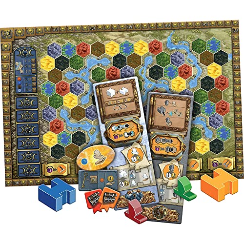 Capstone Games: Terra Mystica: Merchants of The Seas - Expansión de juego de mesa de estrategia, 2-5 jugadores, a partir de 14 años, juego de 120 minutos