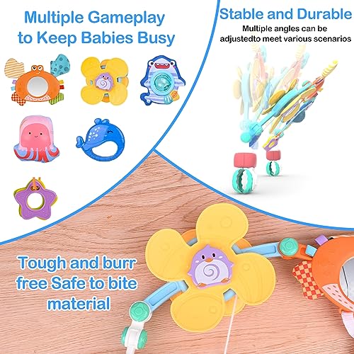 Carastek Arco Colgante de Juego para Cuna, Hamaca o Cochecito con sonajero, Juguetes sensoriales para Bebe, Juguetes móviles Musicales