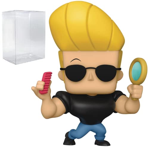 Cartoon Network: Johnny Bravo - Johnny with Mirror & Comb Funko Pop! Vinyl Figure (Bundled with Compatible Pop Box Protector Case)