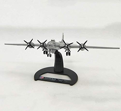 CAZARU Modelo de fundición a presión de aleación de Luchador Militar, Modelo de Bombardero B-29 de EE. UU. de la Segunda Guerra Mundial a Escala 1/200, Juguetes y Decoraciones para Adultos