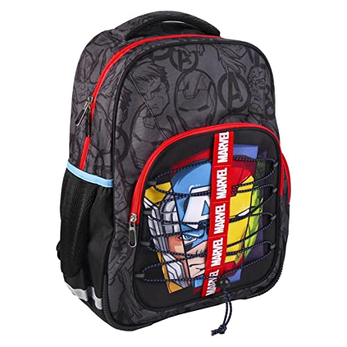 CERDÁ LIFE'S LITTLE MOMENTS Mochila Escolar de The Avengers Idónea para Niño, Unisex niños, Multicolor, Normal