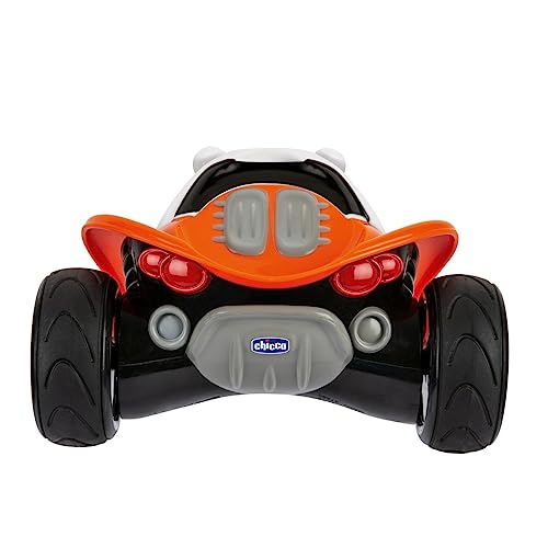 Chicco Happy Buggy Radiocontrol, Coche Todoterremo para Niños, Coche Radio Control Remoto con 4 Direcciones, Juguetes Teledirigido Niños 2 a 6 Años, Color Naranja