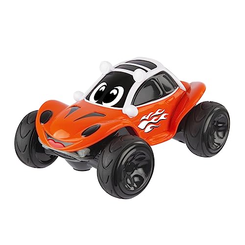 Chicco Happy Buggy Radiocontrol, Coche Todoterremo para Niños, Coche Radio Control Remoto con 4 Direcciones, Juguetes Teledirigido Niños 2 a 6 Años, Color Naranja