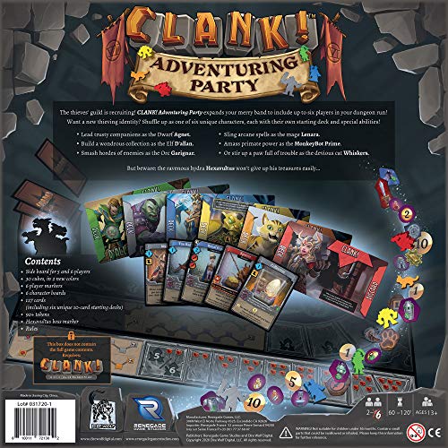 Clank!: Adventuring Party (Inglés)