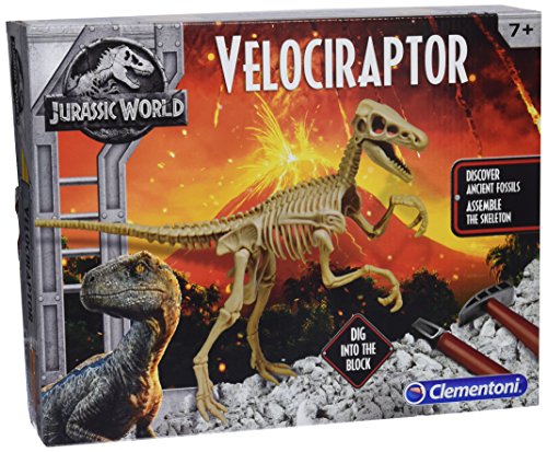 Clementoni Park Jurassic World: Velociraptor, Multicolor, Norme (19063)