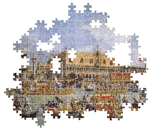 Clementoni-Puzzle Adulto 1000 Piezas Colección Museos-Canaletto, Regreso de Bucintoro en el día de la Ascensión-Desde 14 años (39764), Multicolor