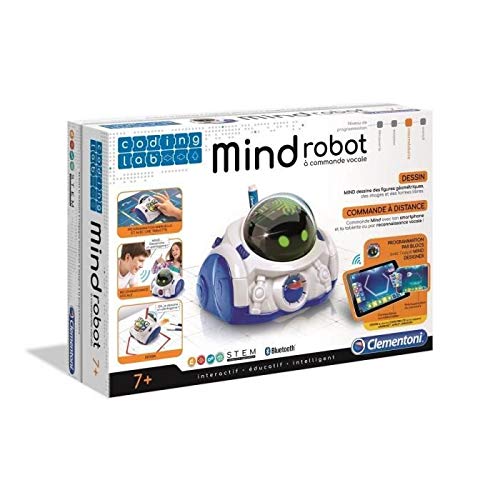 CLEMENTONI Robot - Mind, mi robot programable con comandos de voz - 7 a�os y +