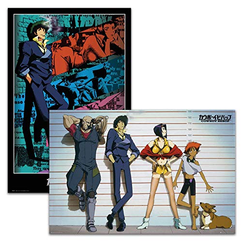 Close Up Set de 2 Pósters Cowboy Bebop - Spike/Lineup (61cm x 91,5cm)