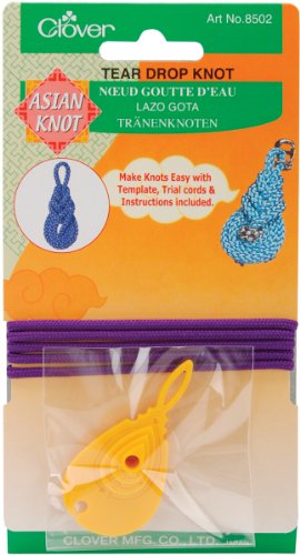 Clover Asian Knot Templates-Tear Drop Knot