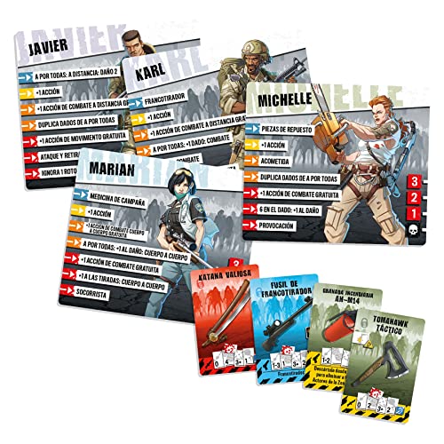 CMON Zombicide Segunda Edición - Fort Hendrix - Expansión en Español & CMON Zombicide Segunda Edición: Washington Z.C. - Expansión en Español