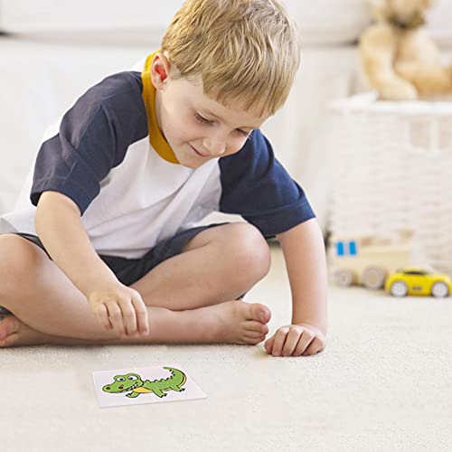 combinación para niños | Rompecabezas Creados Piezas Rompecabezas a Cartas,Regalo Juguete Rompecabezas Educativo y Aprendizaje Preescolar para niños y Losoo