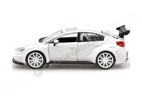 Compatible con 2016 Subaru WRX STI Fast & Furious 8" White 1:24 Jada Toys 98296/253203032