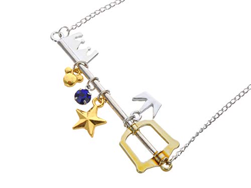 CoolChange Kingdom Hearts - Collar con colgante en forma de espada de llave de Sora