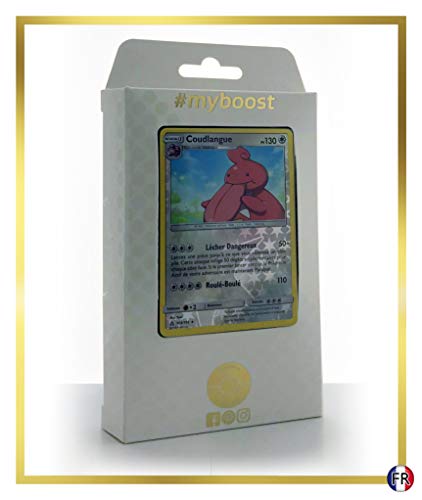 Coudlangue 103/156 Holo Reverse - #myboost X Soleil & Lune 5 Ultra-Prisme - Coffret de 10 Cartes Pokémon Françaises