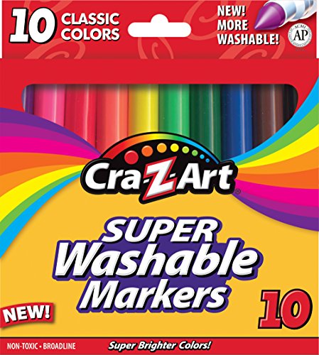 CRA-Z-ART - Rotuladores de colores lavables (10002-24)