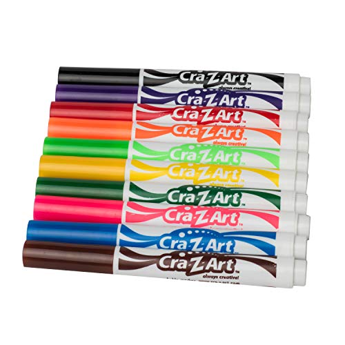 CRA-Z-ART - Rotuladores de colores lavables (10002-24)