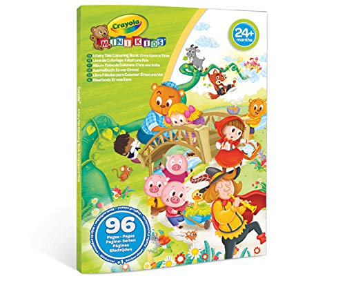 CRAYOLA Mini Kids - Álbum Cuentos clásicos Populares para Colorear - Érase una Vez, 25-1080