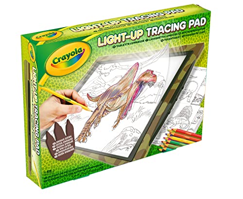 CRAYOLA - Pizarra Mágica de Dinosaurios, Tableta Luminosa, Ocio y Viajes, Idea de Regalo, 74-7497